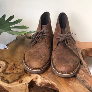 Clark’s leather boots. Women’s size 9.